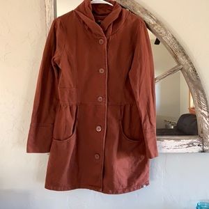 Prana sweatshirt coat